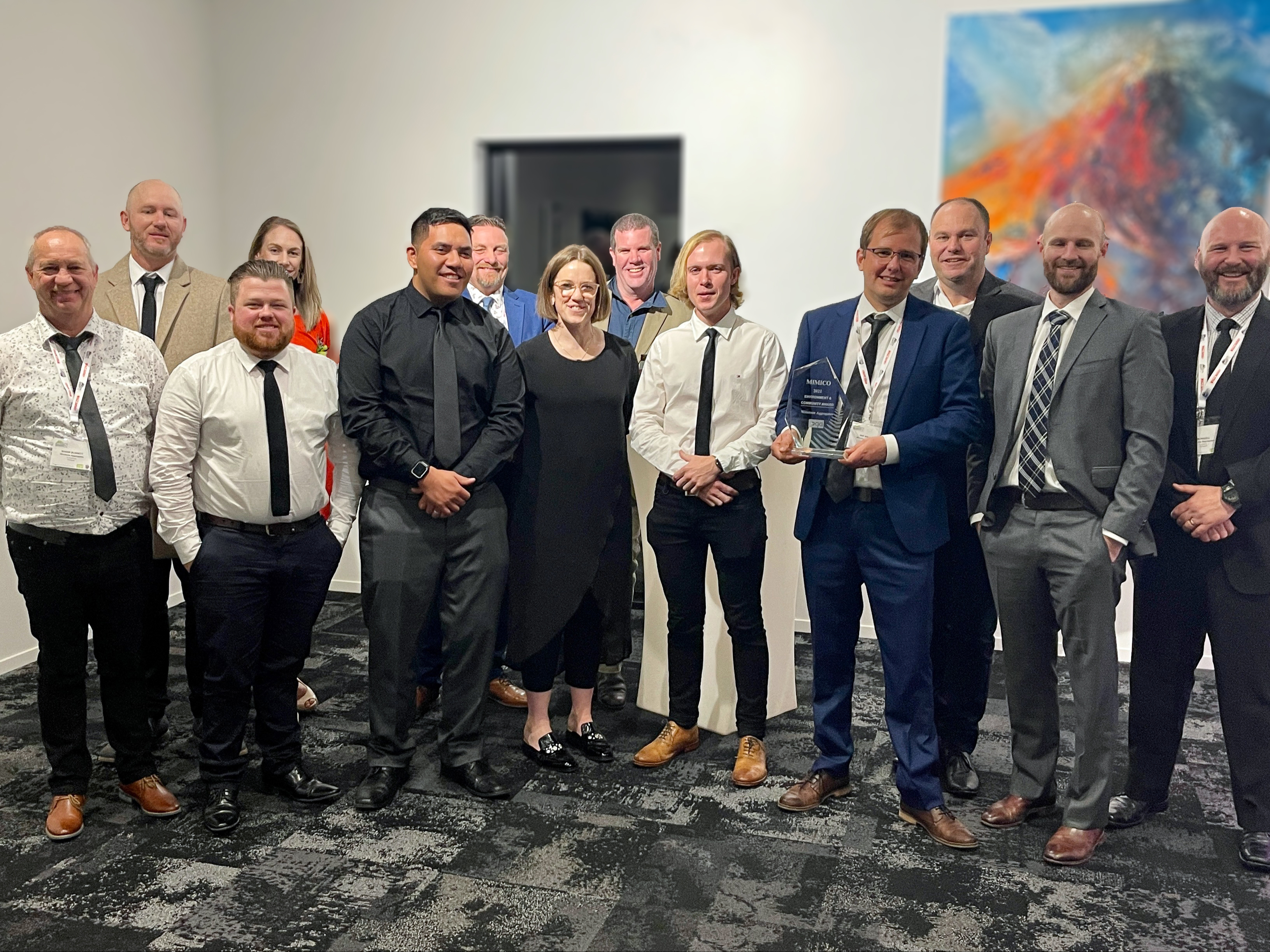 Team with Award